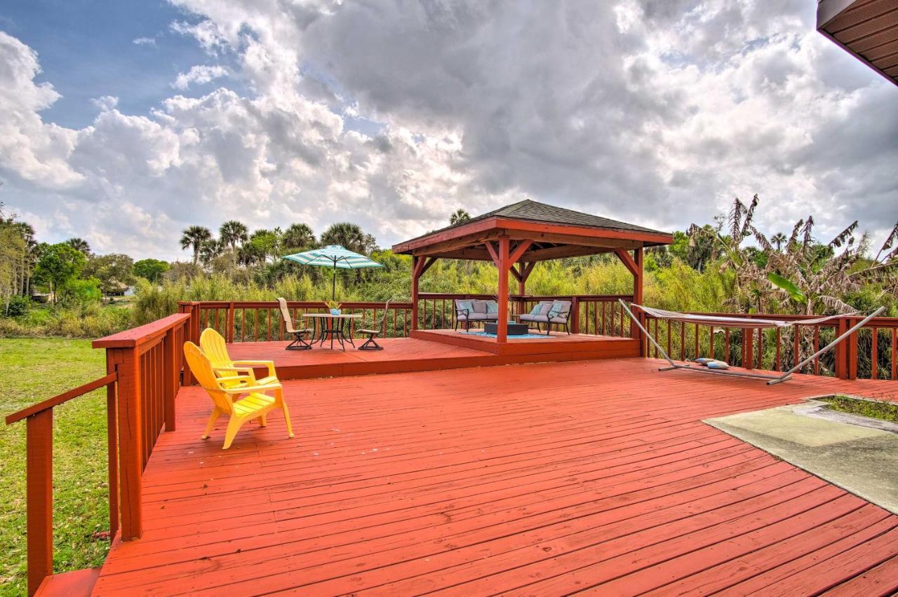 Cozy Melbourne Home With Deck And Pool 5 Mi To Beach! Exteriör bild